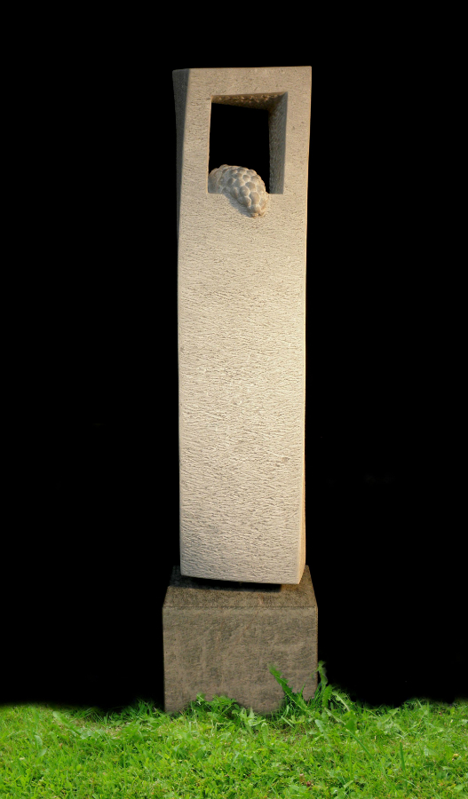 Skulptur aus Bardiglio Marmor