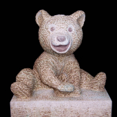 Bär aus Sandstein