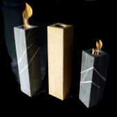 Bioethanol Feuersäulen