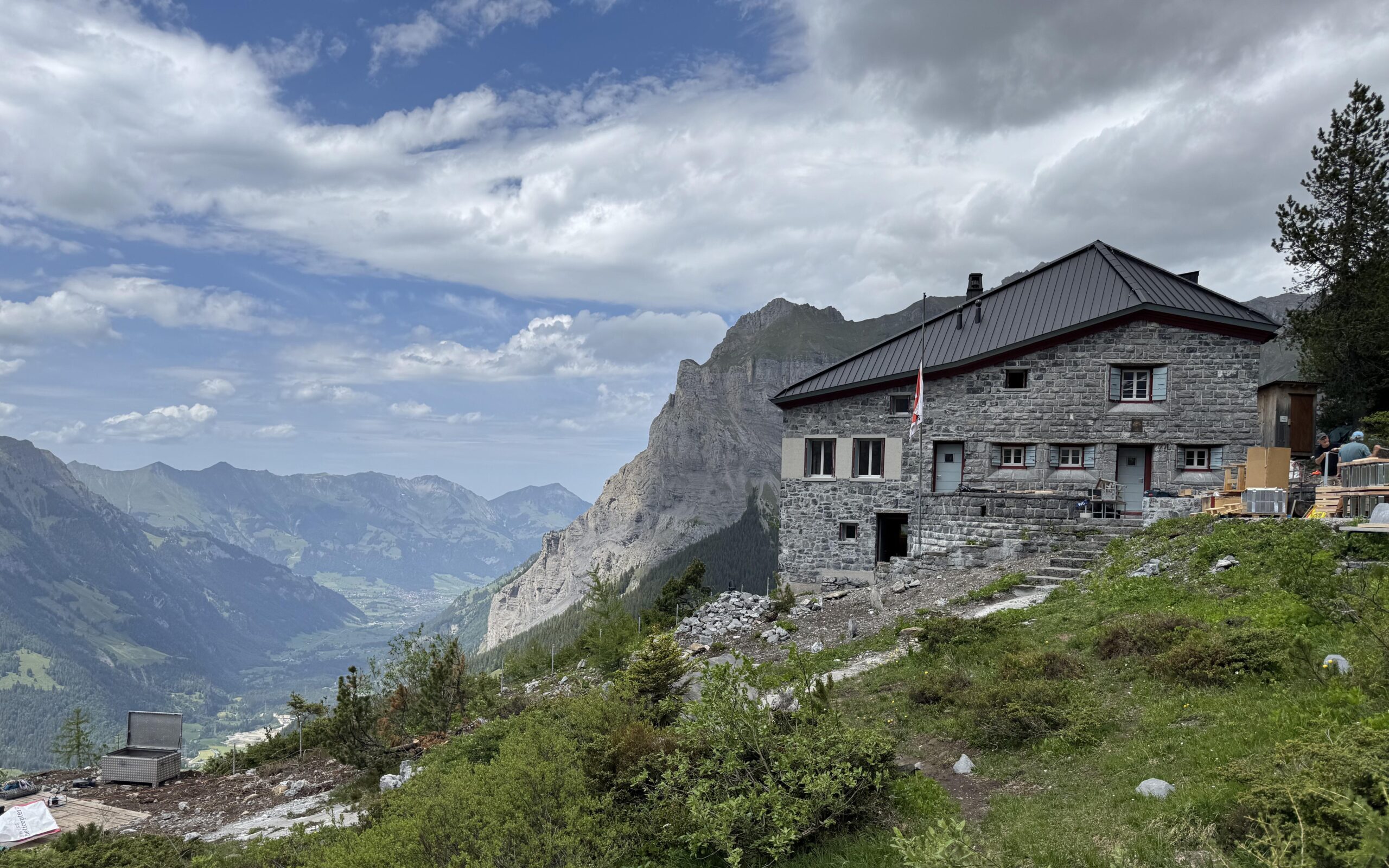 Auftrag bei der Doldenhornhütte
